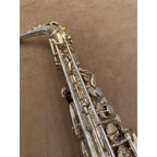 Selmer Paris SA80II verzilverde altsaxofoon 455563 bovenmechaniek