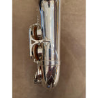 Selmer Paris SA80II verzilverde altsaxofoon 455563 onderbocht