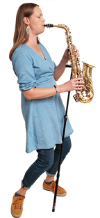 Ergobrass ERGOsax TenAlt ondersteuning