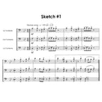 10 Jazz Sketches 1 altsax trio