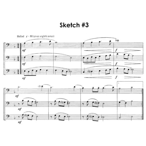 10 Jazz Sketches 1 altsax trio