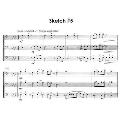 10 Jazz Sketches 1 altsax trio