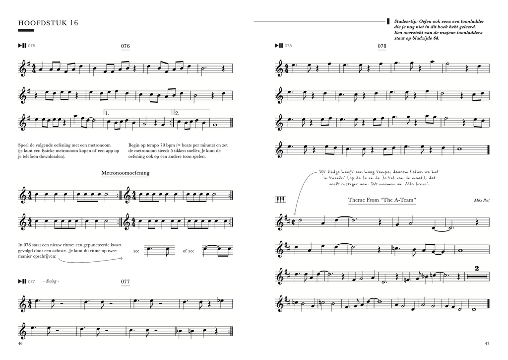 De Saxofonist alt- & tenorsax