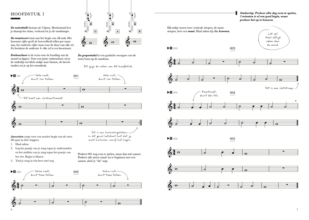 De Saxofonist alt- & tenorsax
