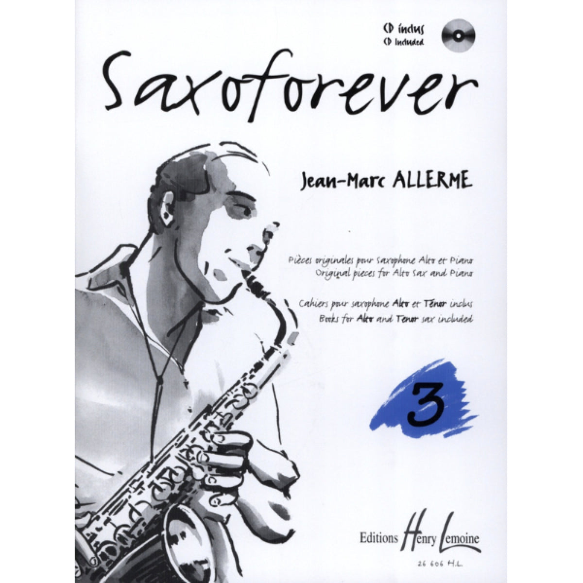 Saxoforever 3 alt-, tenorsax & piano