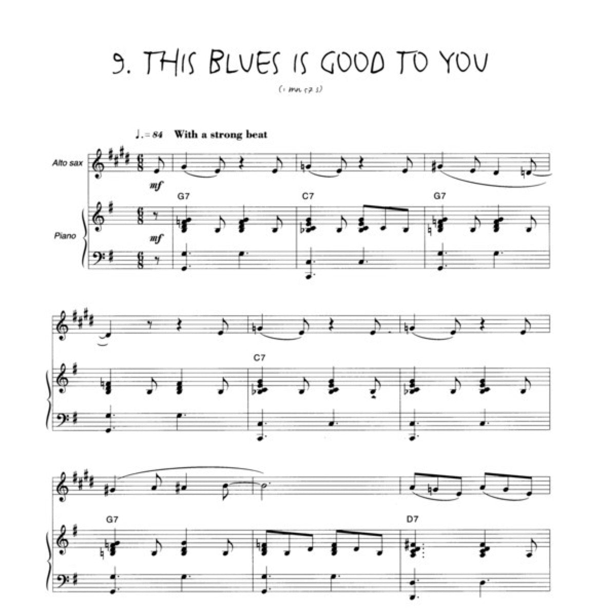 Saxoforever 3 alt-, tenorsax & piano