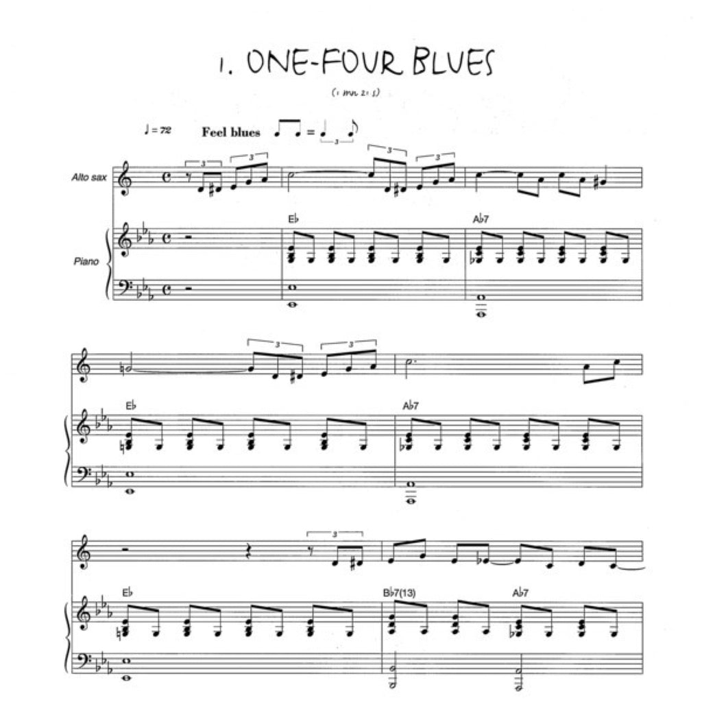 Saxoforever 4 alt-, tenorsax & piano