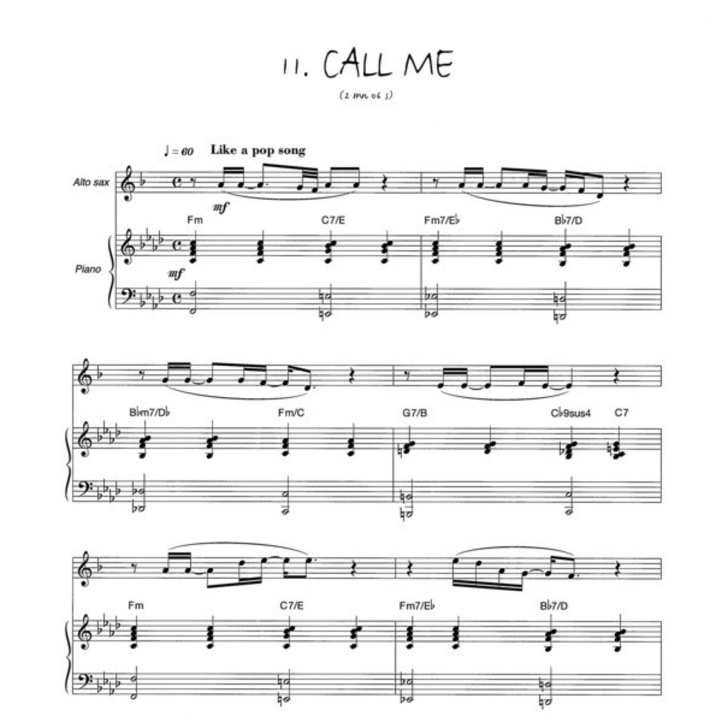 Saxoforever 4 alt-, tenorsax & piano