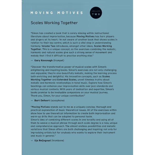 Simon Rigter: Moving Motives vol. 1 & 2