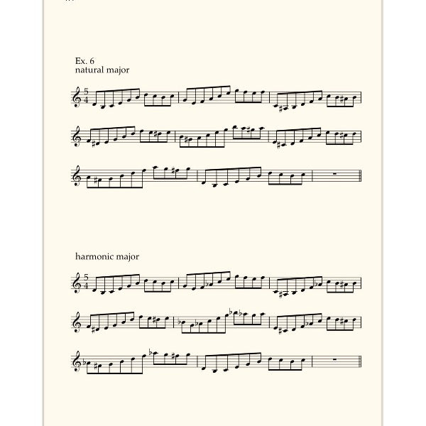 Simon Rigter: Moving Motives vol. 1 Six Scales