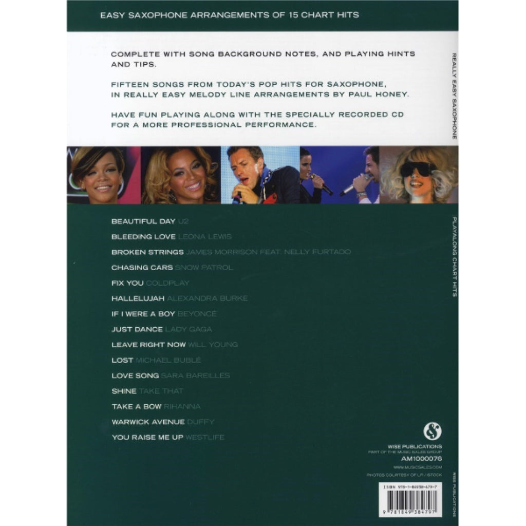 Really Easy Saxophone: Chart Hits altsax