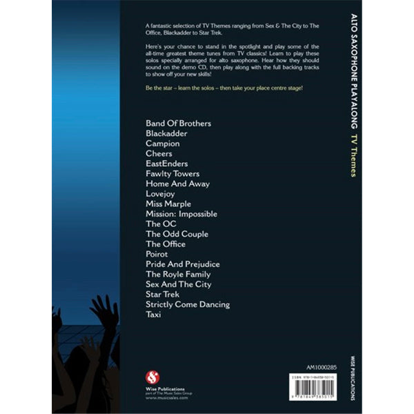 You Take Centre Stage: TV Themes altsax