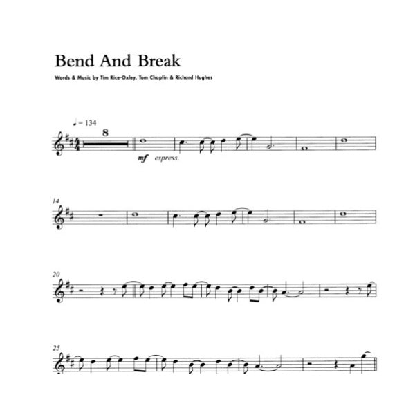 Guest Spot: Keane 'Hopes and Fears' altsax