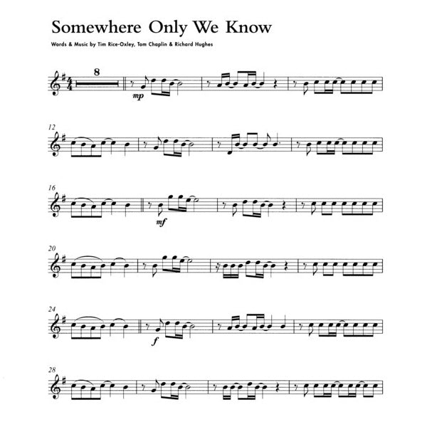 Guest Spot: Keane 'Hopes and Fears' altsax