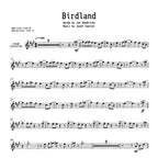 Play-Along Jazz With a Jazz Trio altsax