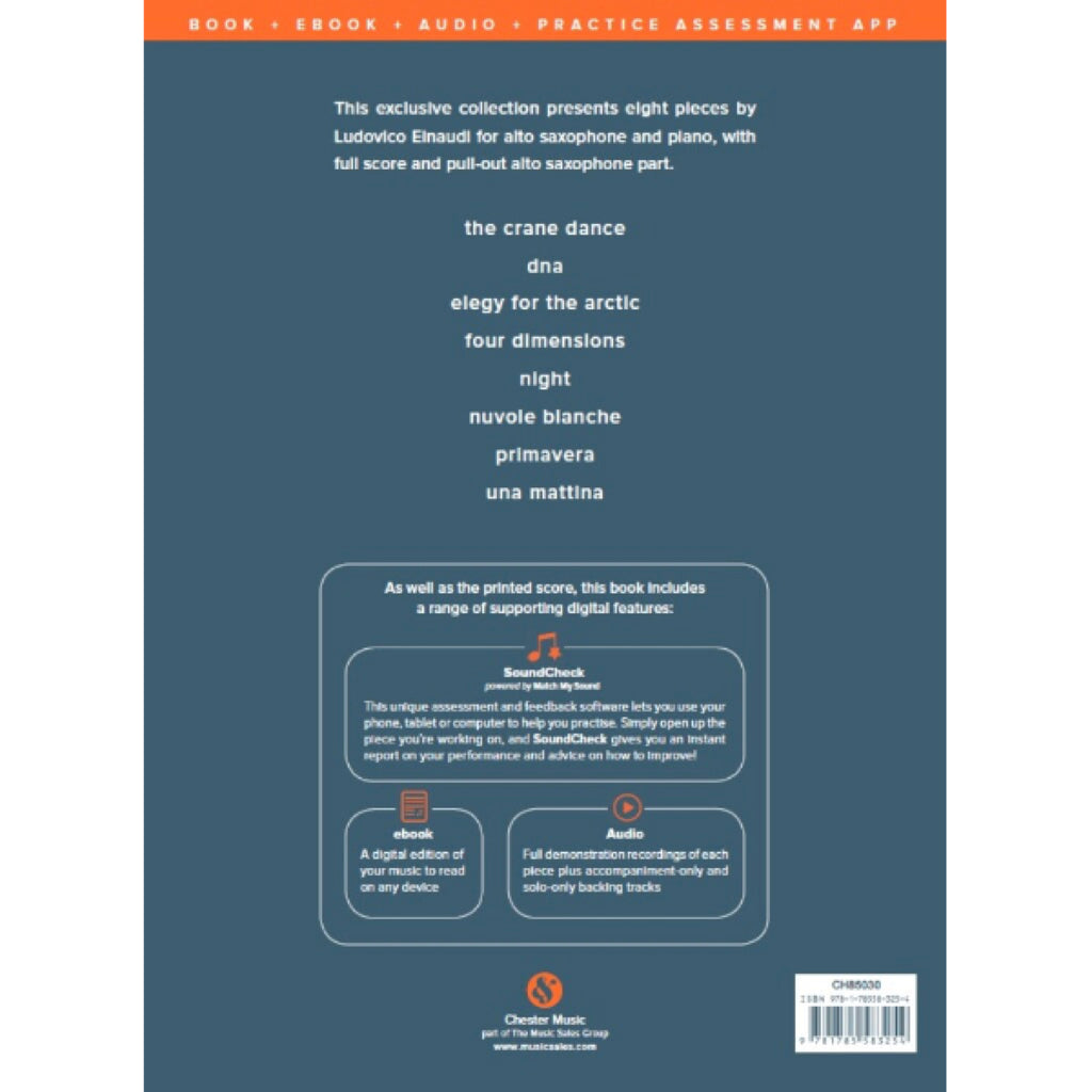 Ludovico Einaudi: The Saxophone Collection altsax & piano
