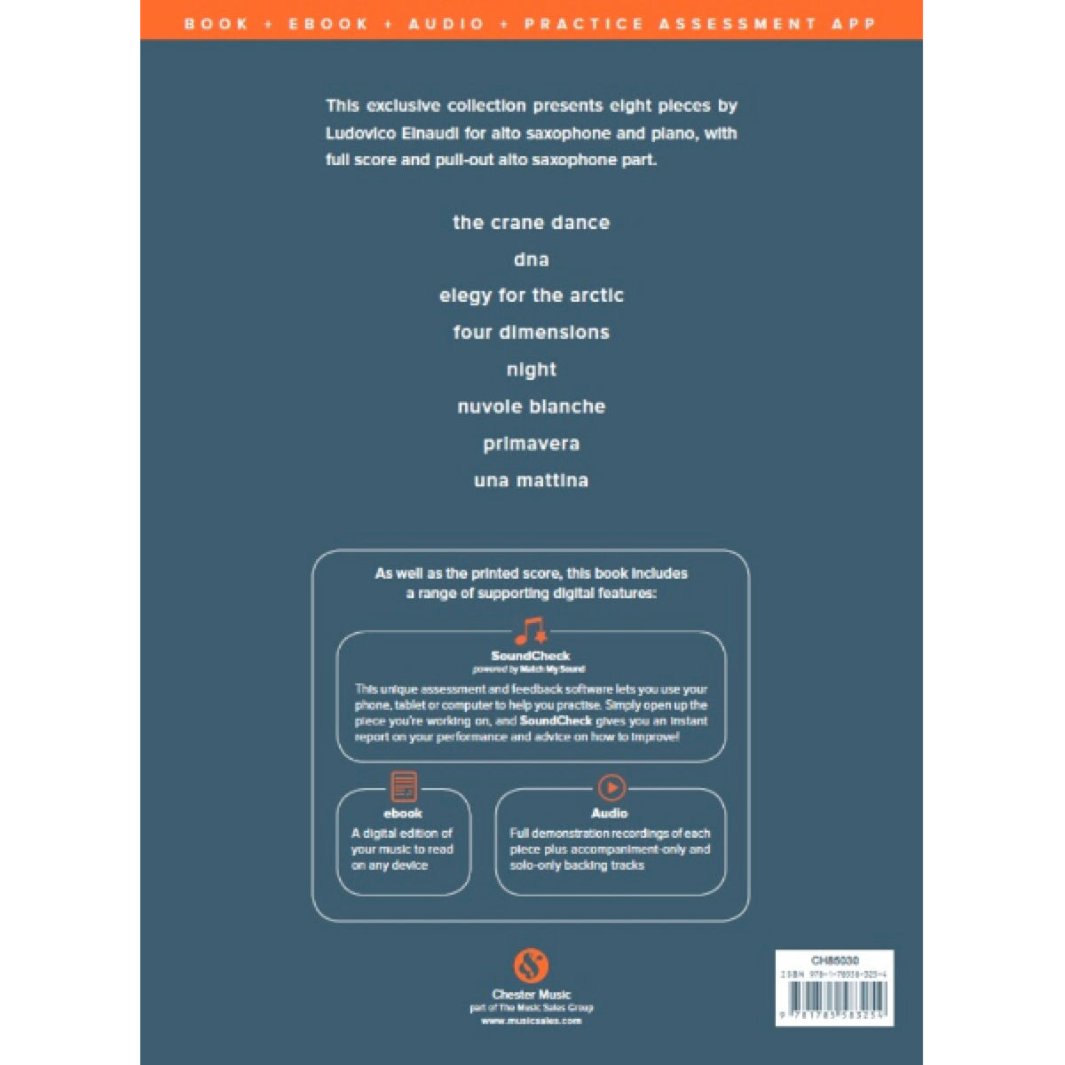 Ludovico Einaudi: The Saxophone Collection altsax & piano