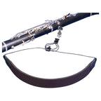 Neotech Clarinet Loop Strap bevestigd aan een klarinet