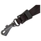 Detail van de swivel hook, de gesloten haak