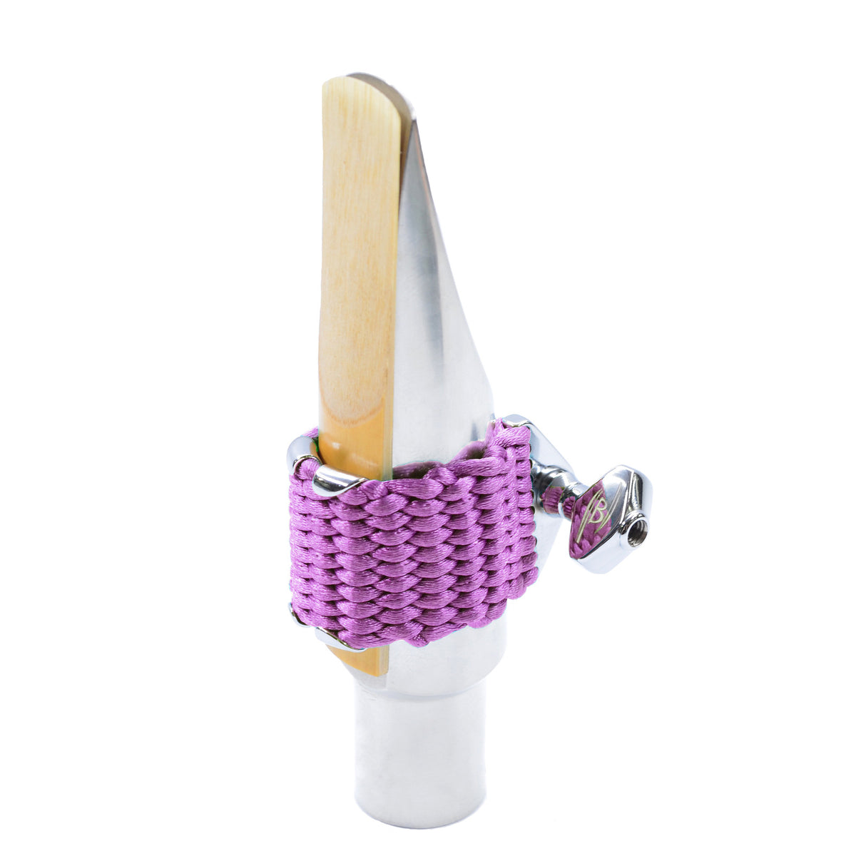 Bambú NOVA rietbinder voor metalen mondstuk in amethyst paars