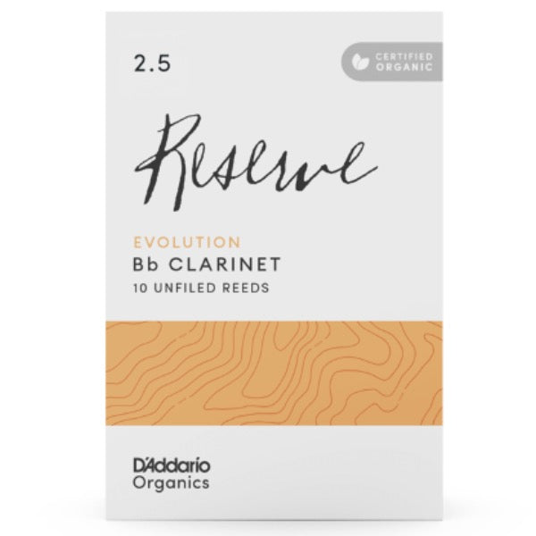 D'Addario Organic Reserve Evolution Bb klarinet riet per stuk