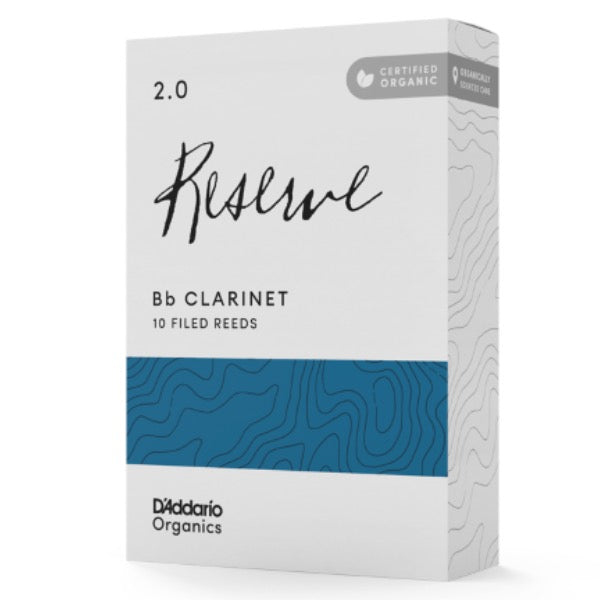 D'Addario Organic Reserve Bb klarinet riet per 10 stuks