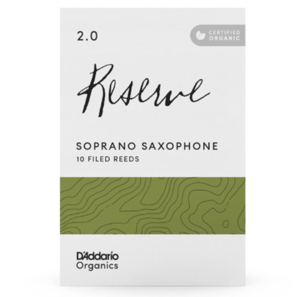 D'Addario Organic Reserve sopraansax riet per 10 stuks
