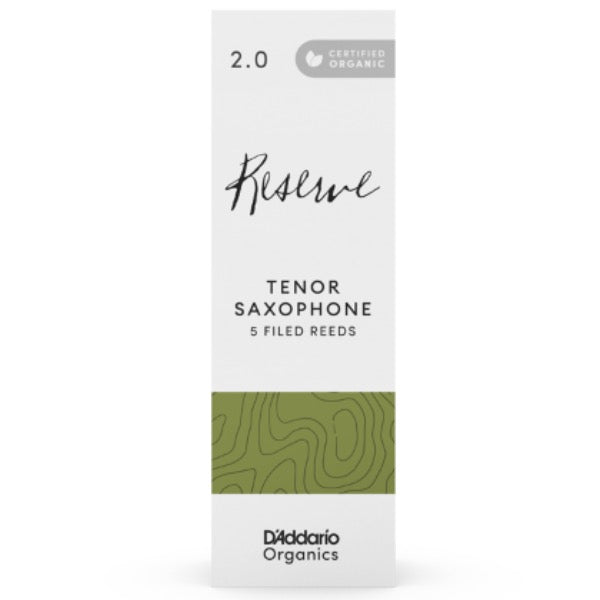 D'Addario Organic Reserve tenorsax riet per 5 stuks