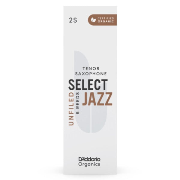 D'Addario Organic Select Jazz unfiled tenorsax riet per stuk