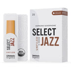 D'Addario Organic Select Jazz unfiled sopraansax riet per stuk