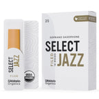 D'Addario Organic Select Jazz filed sopraansax riet per 10 stuks