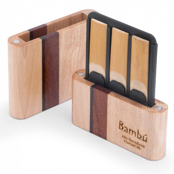 Bambú riethouder altsax & Bb klarinet