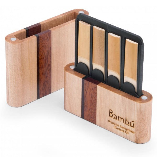 Bambú riethouder sopraansax & Bb klarinet