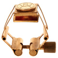 Francois Louis Pure Brass vergulde altsax rietbinder