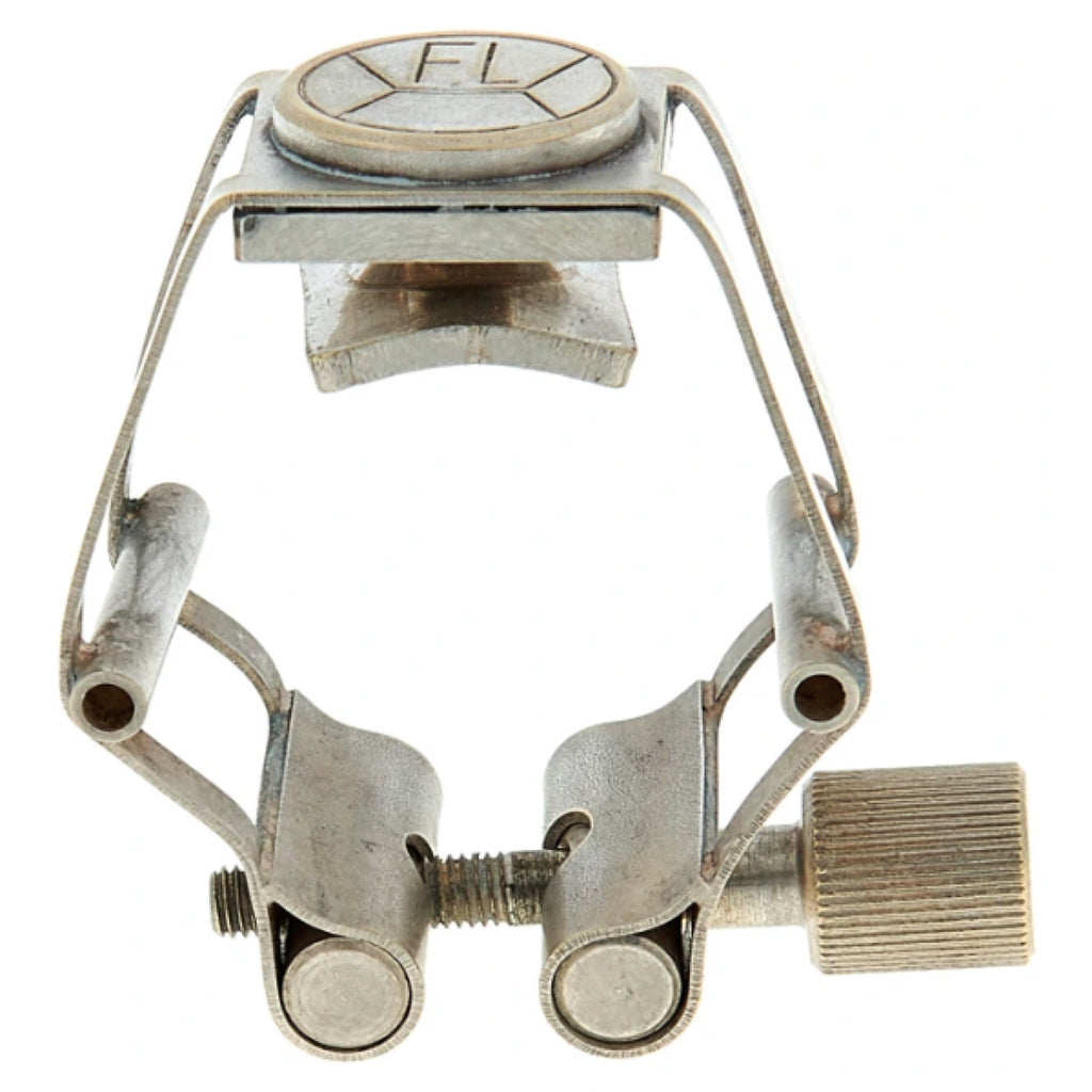 Francois Louis Pure Brass verzilverde sopraansax rietbinder