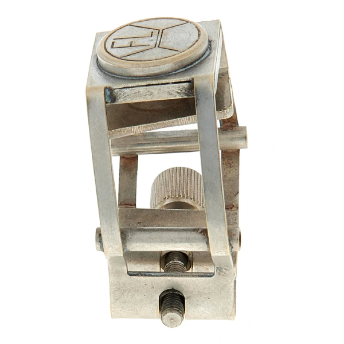 Francois Louis Pure Brass verzilverde sopraansax rietbinder