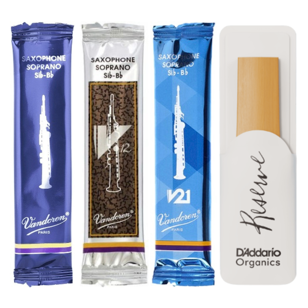 Riet mix klassiek sopraansax 10 stuks