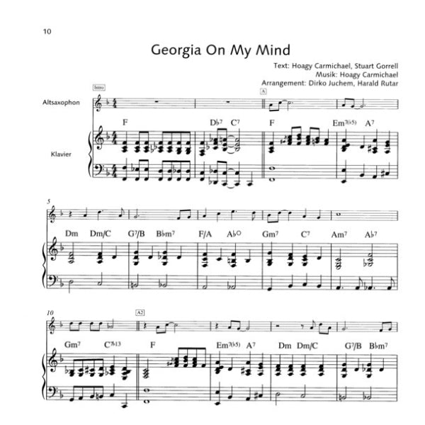 Pop Ballads altsax & piano