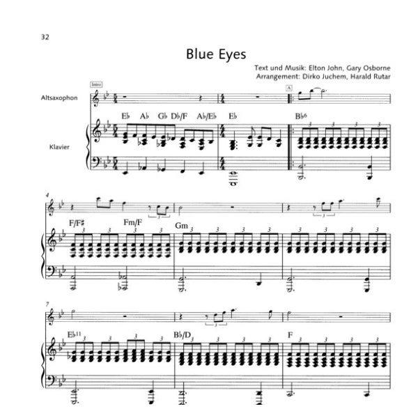 Pop Ballads altsax & piano