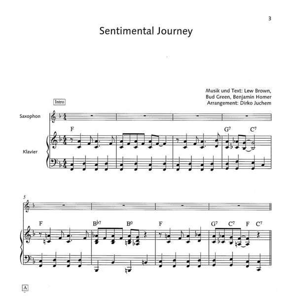 Swing Standards altsax & piano