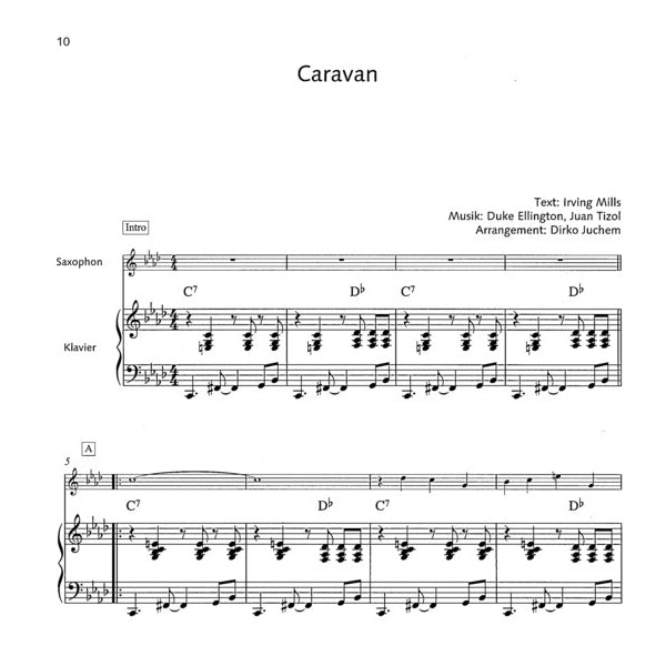 Swing Standards altsax & piano