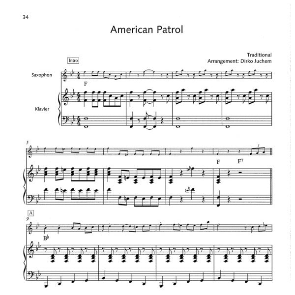 Swing Standards altsax & piano