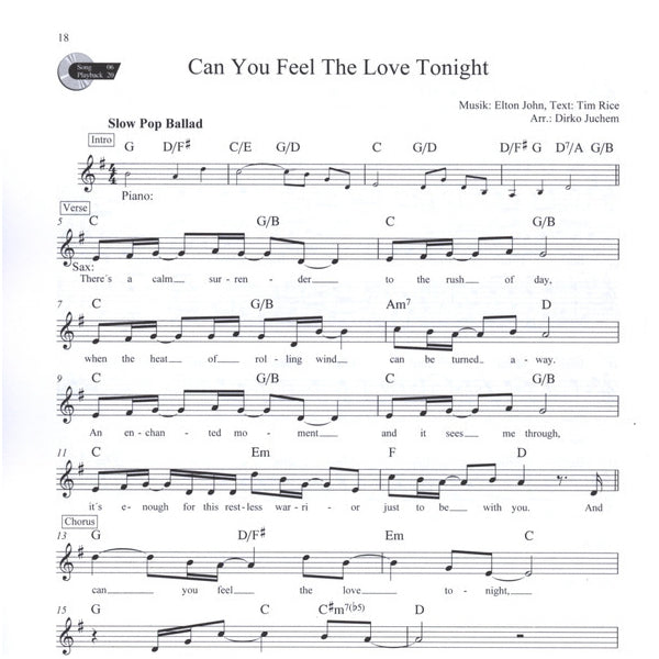 Rock Ballads altsax & piano