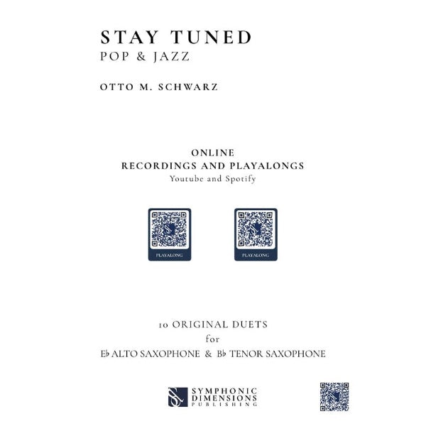 Stay Tuned - Pop & Jazz alt- en tenorsax