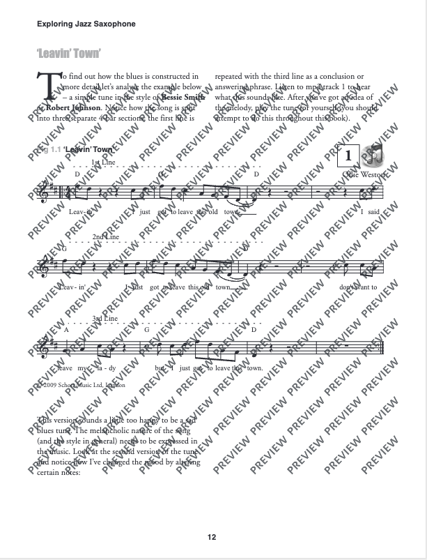 Exploring Jazz Saxophone