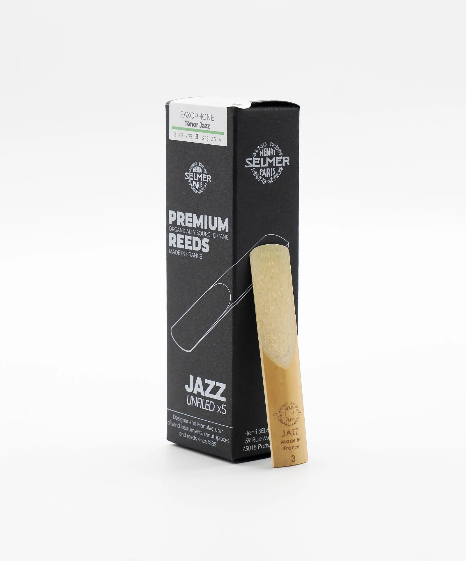 Selmer Paris Premium Jazz tenorsax riet per 5 stuks