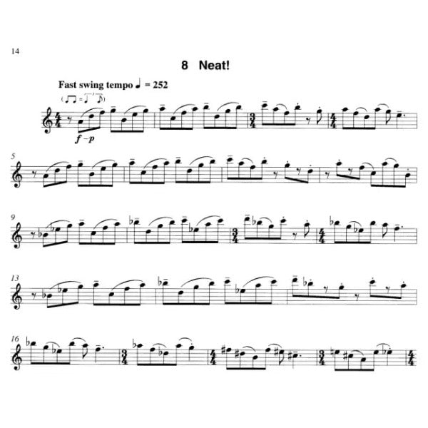 12 Modern Études for Solo Saxophone