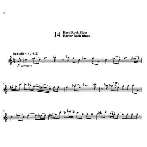 20 Modern Studies for Solo Saxophone