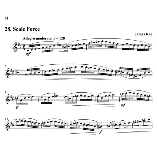 36 More Modern Studies for Solo Saxophone