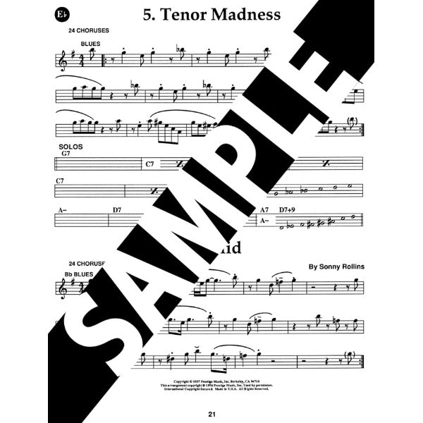 Aebersold vol. 8: Sonny Rollins